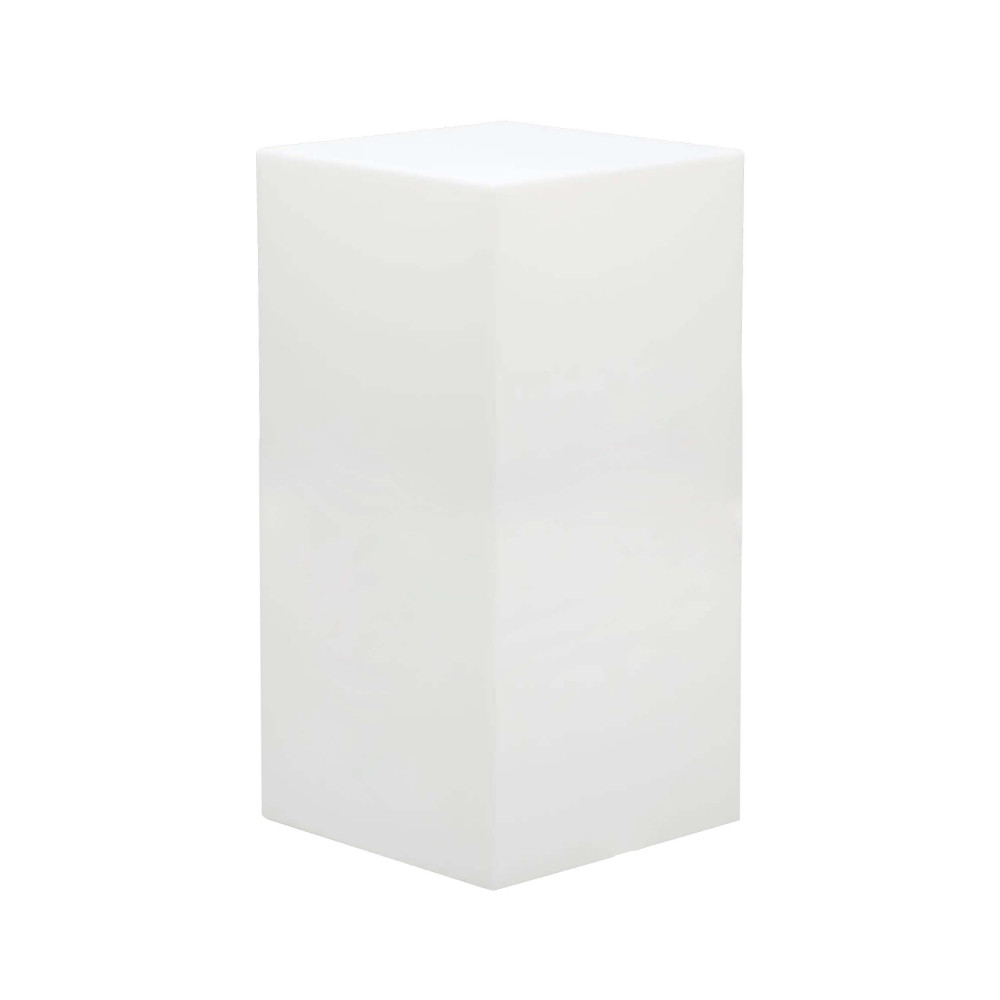 Image of Cubo luminoso RGB con pannello solare cm 40x40x80 - DARIN