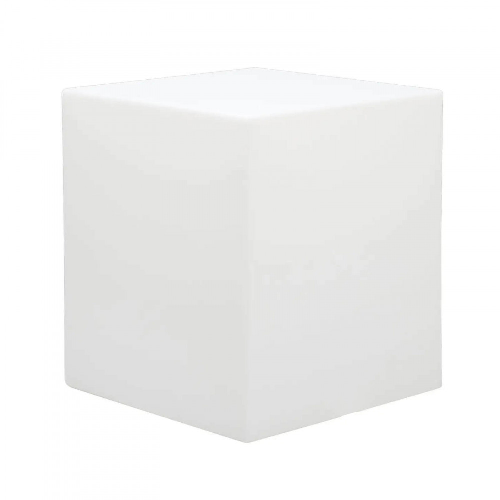 Image of Cubo luminoso RGB con pannello solare cm 40x40x40 - DARIN