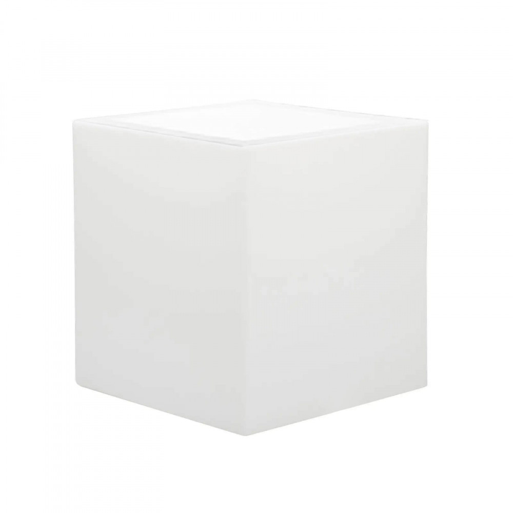 Image of Vaso luminoso RGB con pannello solare cm 40x40x40 - KEVIN