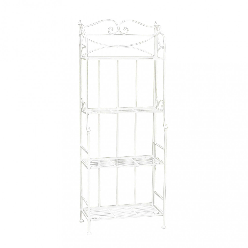Etagère 4 piani in Acciaio cm 61x32x156 - ERN