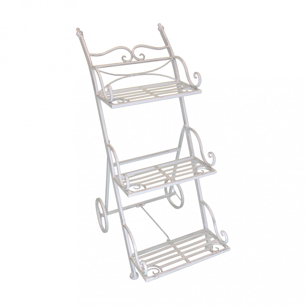 Etagère per fiori in Acciaio cm 37,5x51x81 - BARRIE