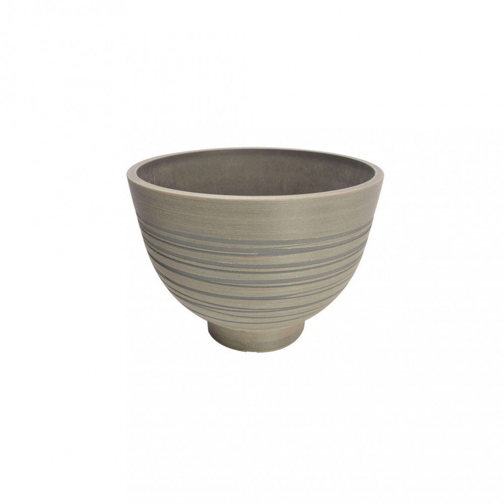 Image of Vaso medio in Fibra sintetica cm 39x39x28 - WIL Colore: Antracite