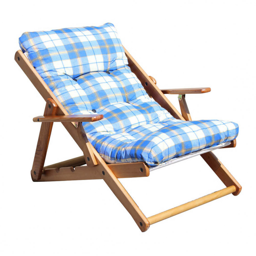 Cuscino poltrone reclinabili cm 56x16x110 - OZZY Colore: Blu
