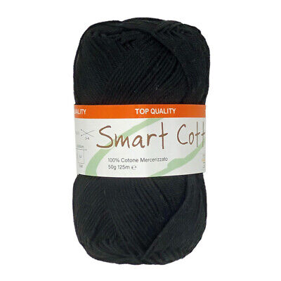 Smart Cotton cotone filati per lavori a maglia gomitolo 50 gr ferri  uncinetto