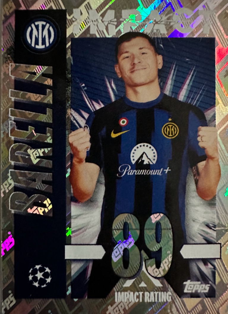 N.179  Nicolò Barella Inter - Champions League 2023/24 Topps