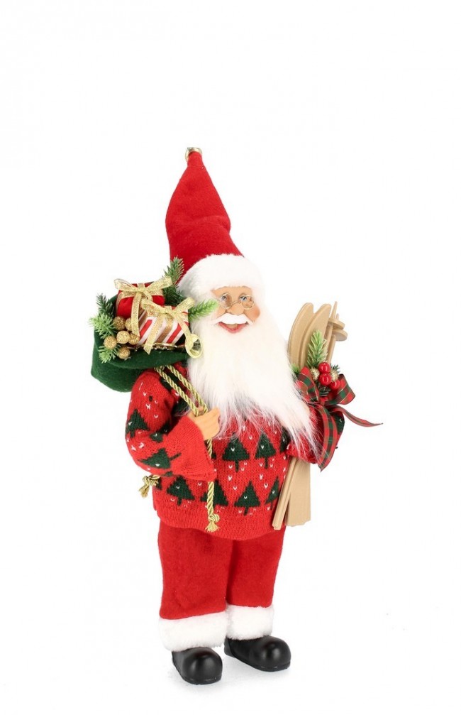 Image of Babbo Lorick con Stand Rosso Medio (4 Pezzi)
