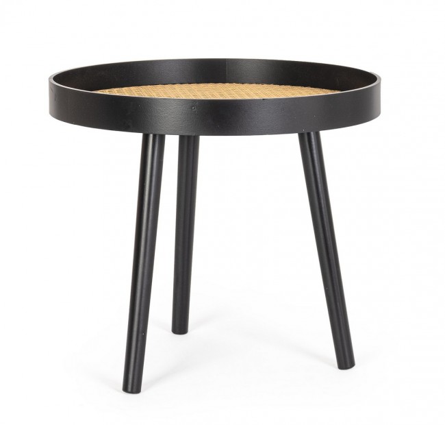 Tavolino nera D50 ( Pezzi) - JOSIE