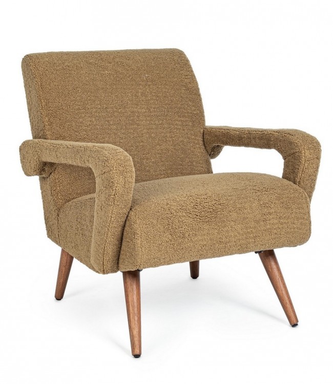 Poltrona stile scandinavo Palm - YASMIN