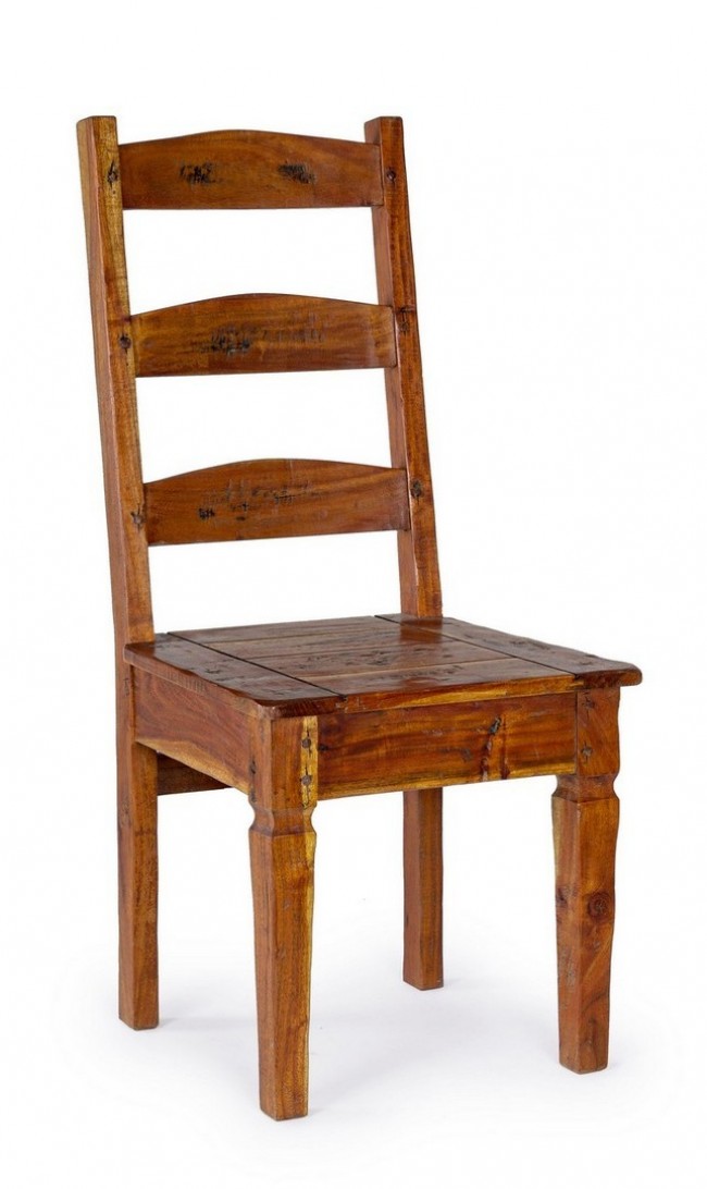 Image of Sedia classica in legno finituraa - NINA
