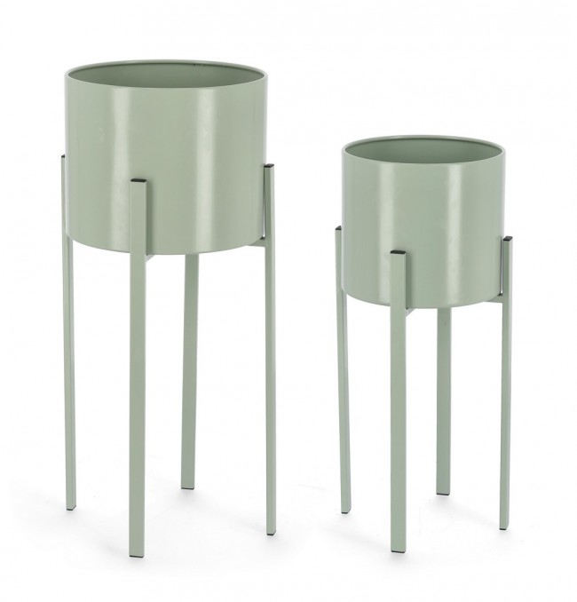 Set 2 Porta Fiore Verde Salvia - KEISUKE