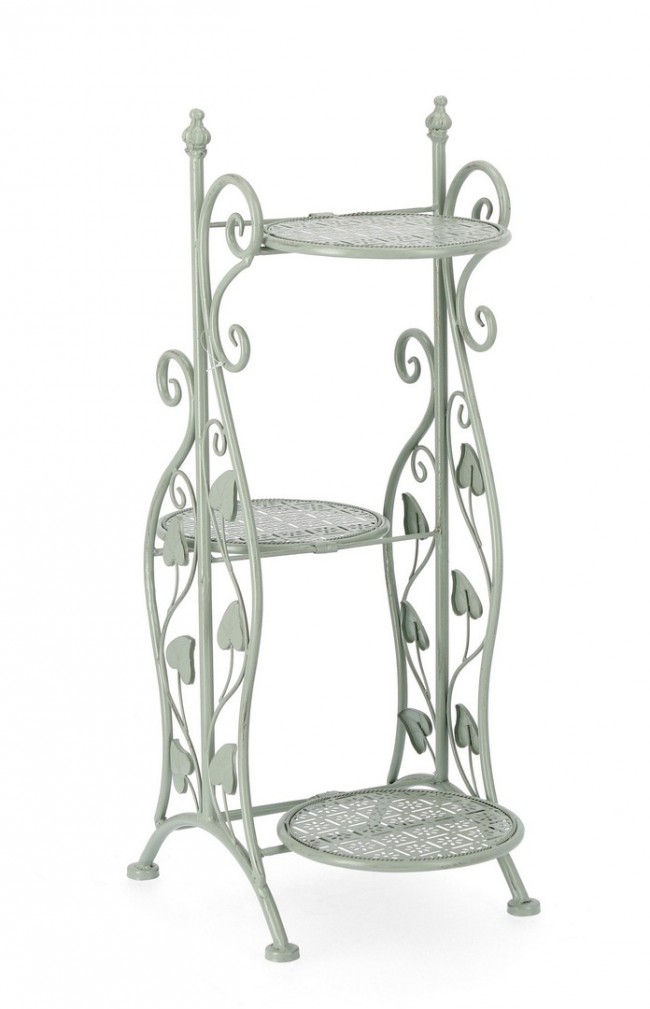 Porta Fiore 3 piani Salvia (3 Pezzi) - GIANNA