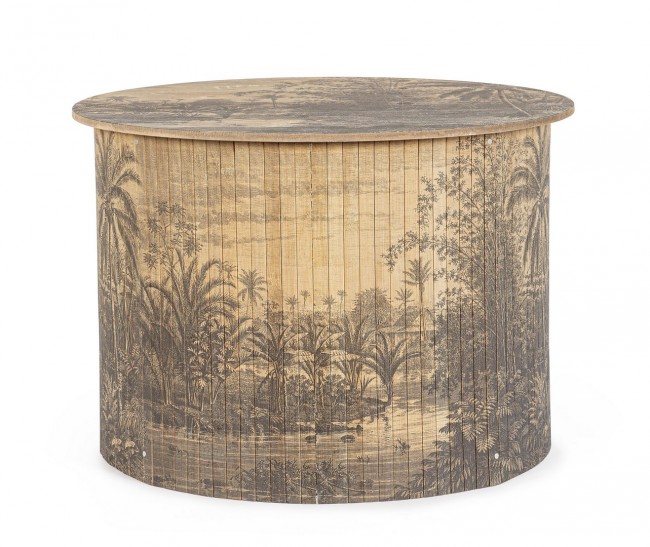 Image of Tavolino Fujiko Bamboo D58X40H