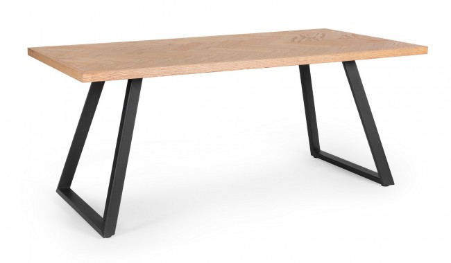 Tavolo Dukat 180X90 nera - GRIFFIN