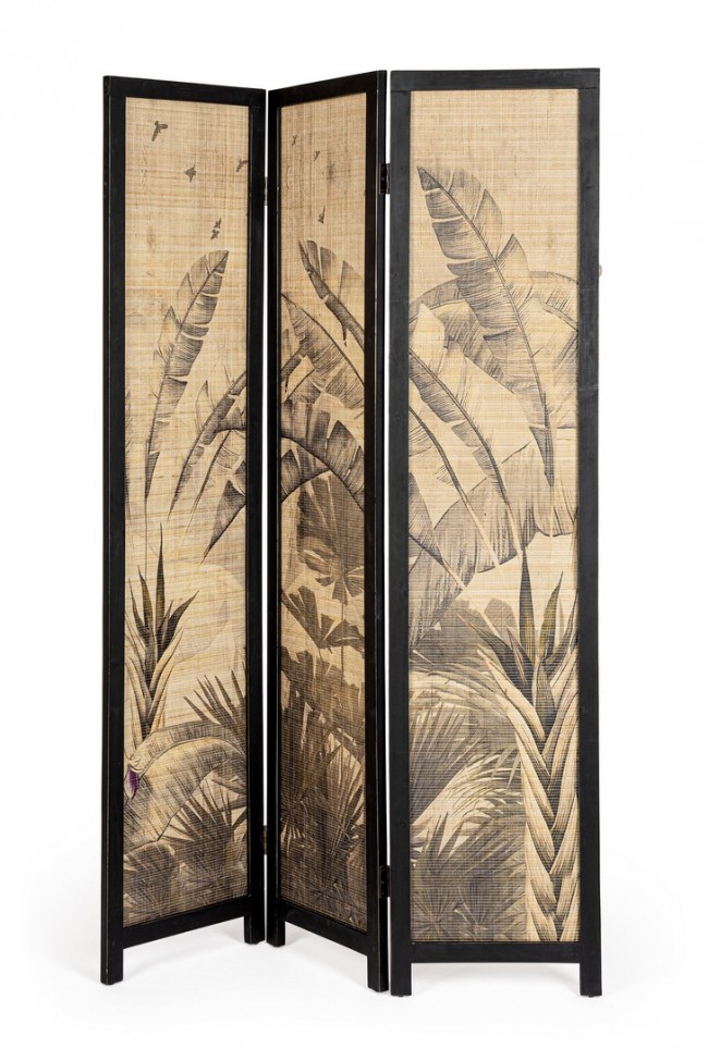 Paravento 3 ante Nariko Bamboo 120X180H - STARDUST