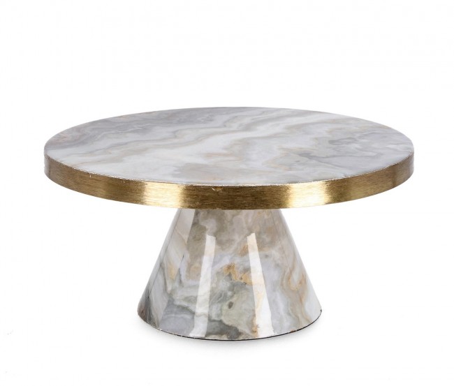Alzata Decorativa Bia Grig Or D30 (2 Pezzi) - VERA