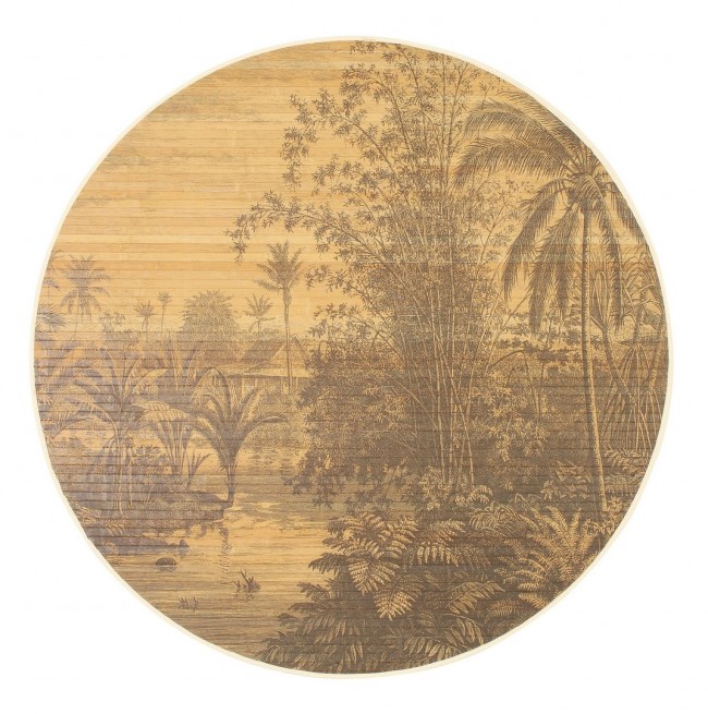 Image of Tappeto Fujiko Bamboo D120 (6 Pezzi) - STARDUST