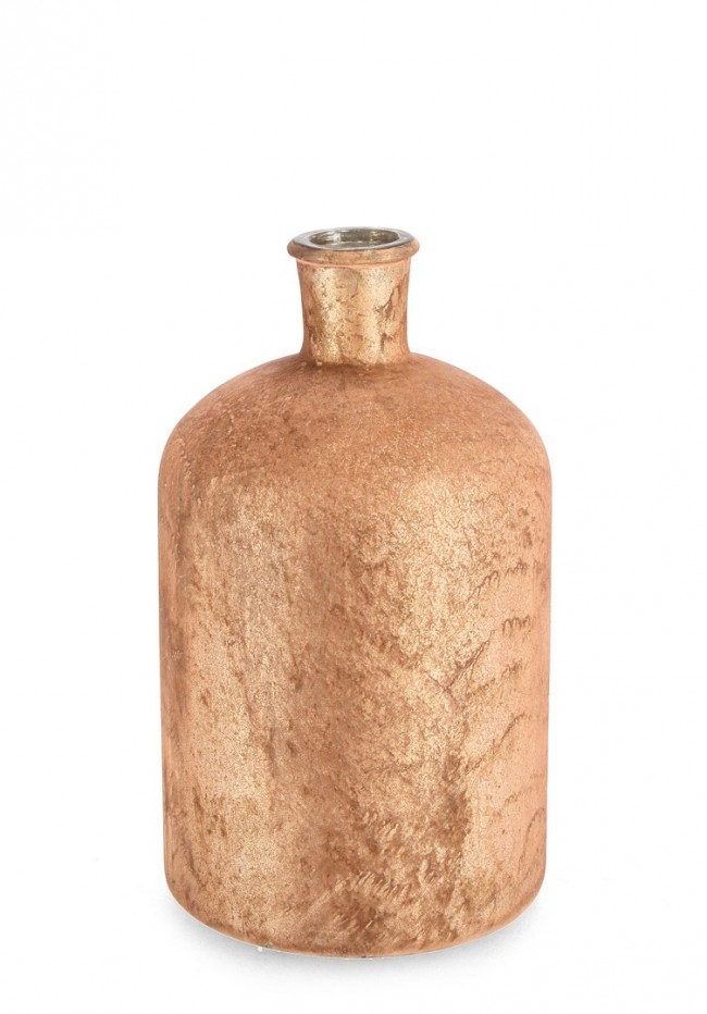 Bottiglia Decorativa Vt Arancio H30