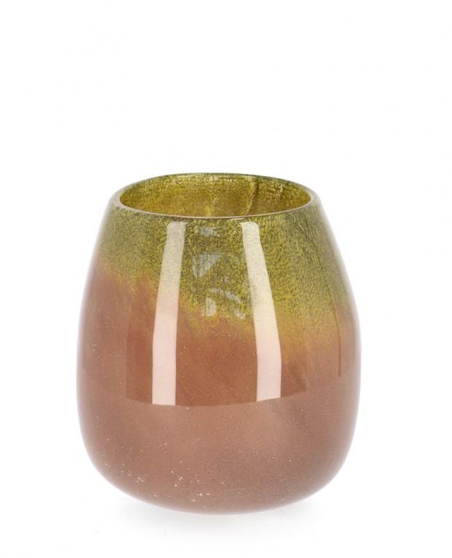 Vaso Bomb Vt Verde Arancio H18,6