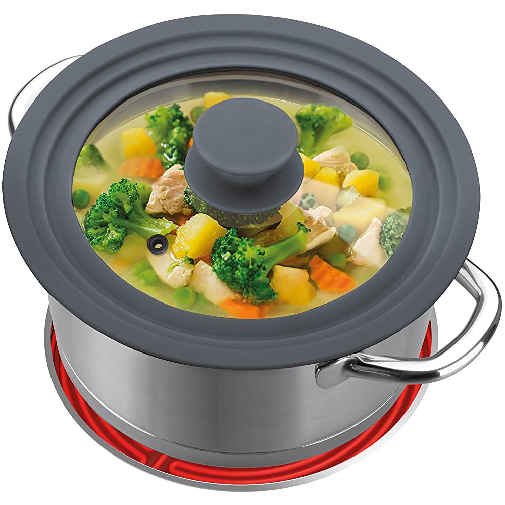 Coperchio unviversale per pentole casseruola padelle pirofile tegame da 24-28cm