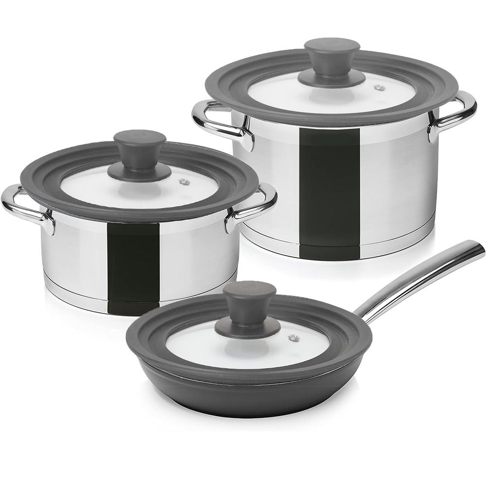 Coperchio unviversale per pentole casseruola padelle pirofile tegame da 24-28cm