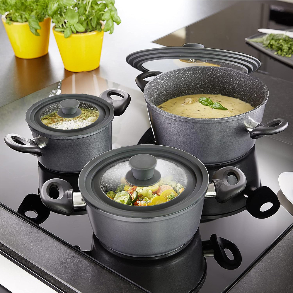 Coperchio unviversale per pentole casseruola padelle pirofile tegame da 24-28cm