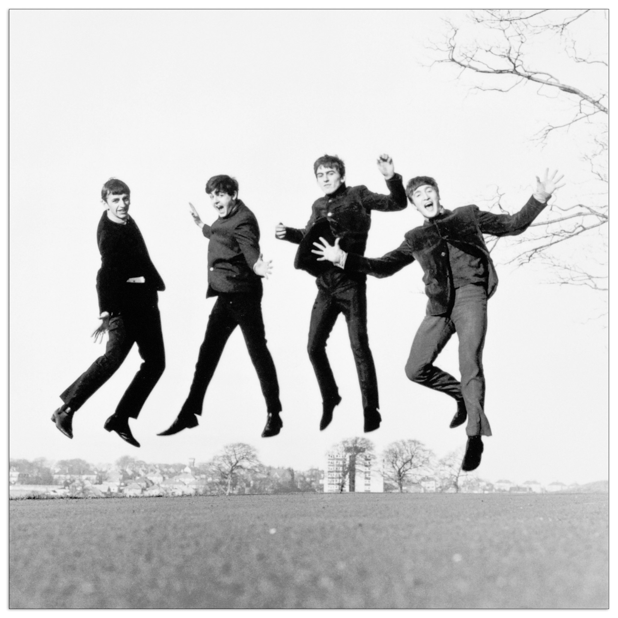 Pannello MDF-The Beatles-Jump-ANONYMOUS Wallart - Stampa su Tavola -