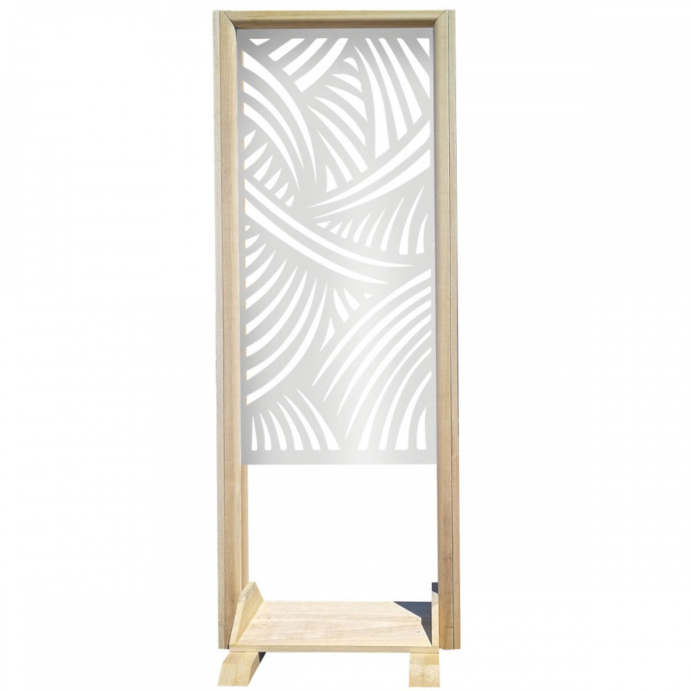FASCE - Separè - Paravento modulabile - 70x190cm - in Legno e PVC Colore: bianco