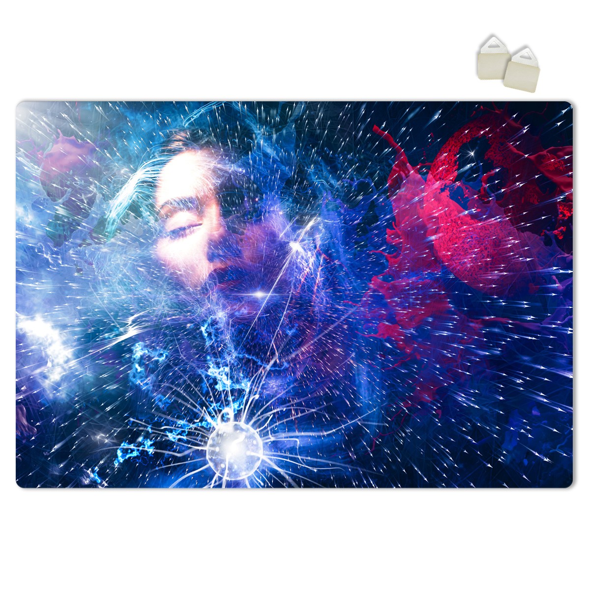 Image of LIGHT PAINTING - POSTER in PVC da 3mm Misura: 70x100 cm
