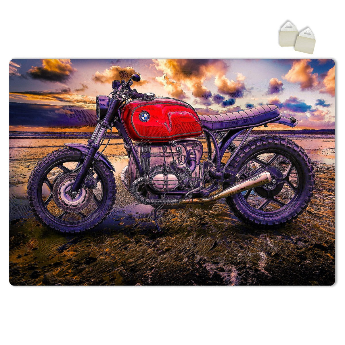 NAKED - POSTER in PVC da 3mm Misura: 70x100 cm