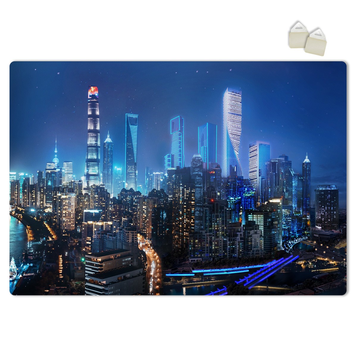 SAIGON - POSTER in PVC da 3mm Misura: 70x100 cm