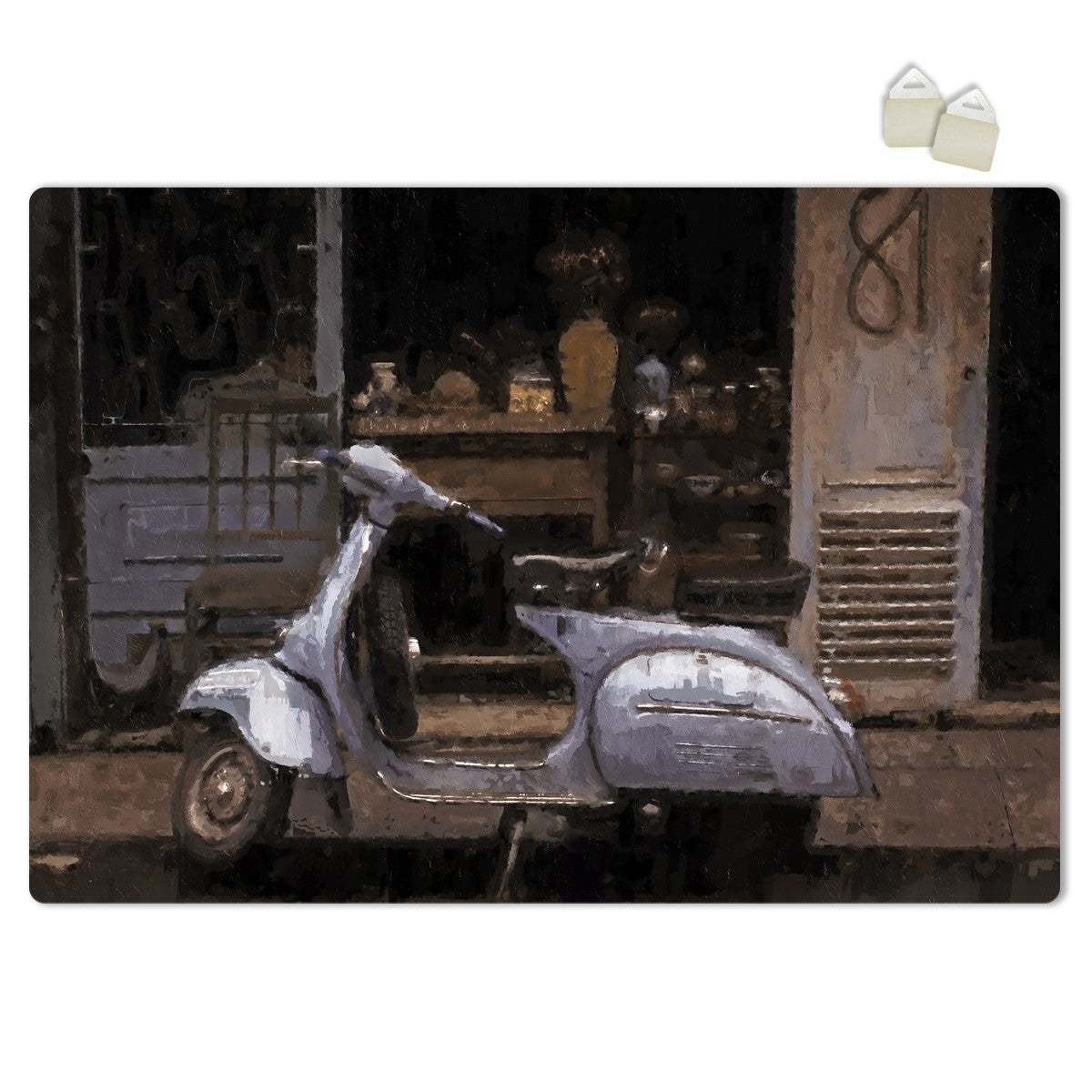 Image of VESPA - POSTER in PVC da 3mm Misura: 70x100 cm