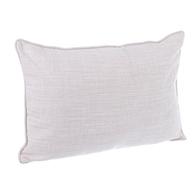 Cuscino da divano in microfibra (4 Pezzi) - STEPHAN Dimensione: 40x60, Colore: Avorio