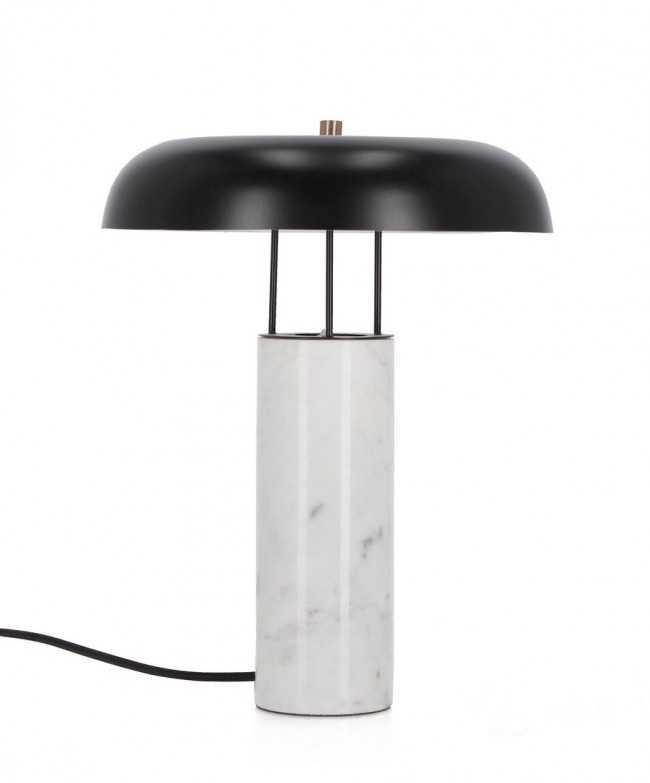 Lampada tavolo in marmo con paralume - SHIORI