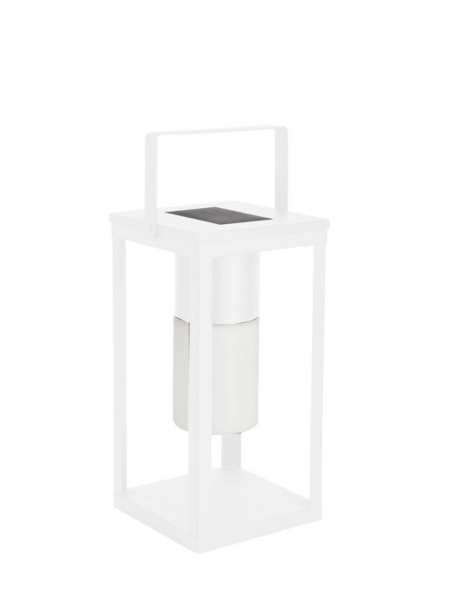 Image of Lampada Solar Led con Manico - SOLAR Colore: Bianco, Dimensione: 17x17 cm