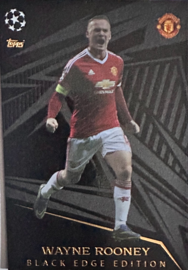 N. 260  Wayne Rooney Manchester United  - Match Attax Extra 2024 Topps