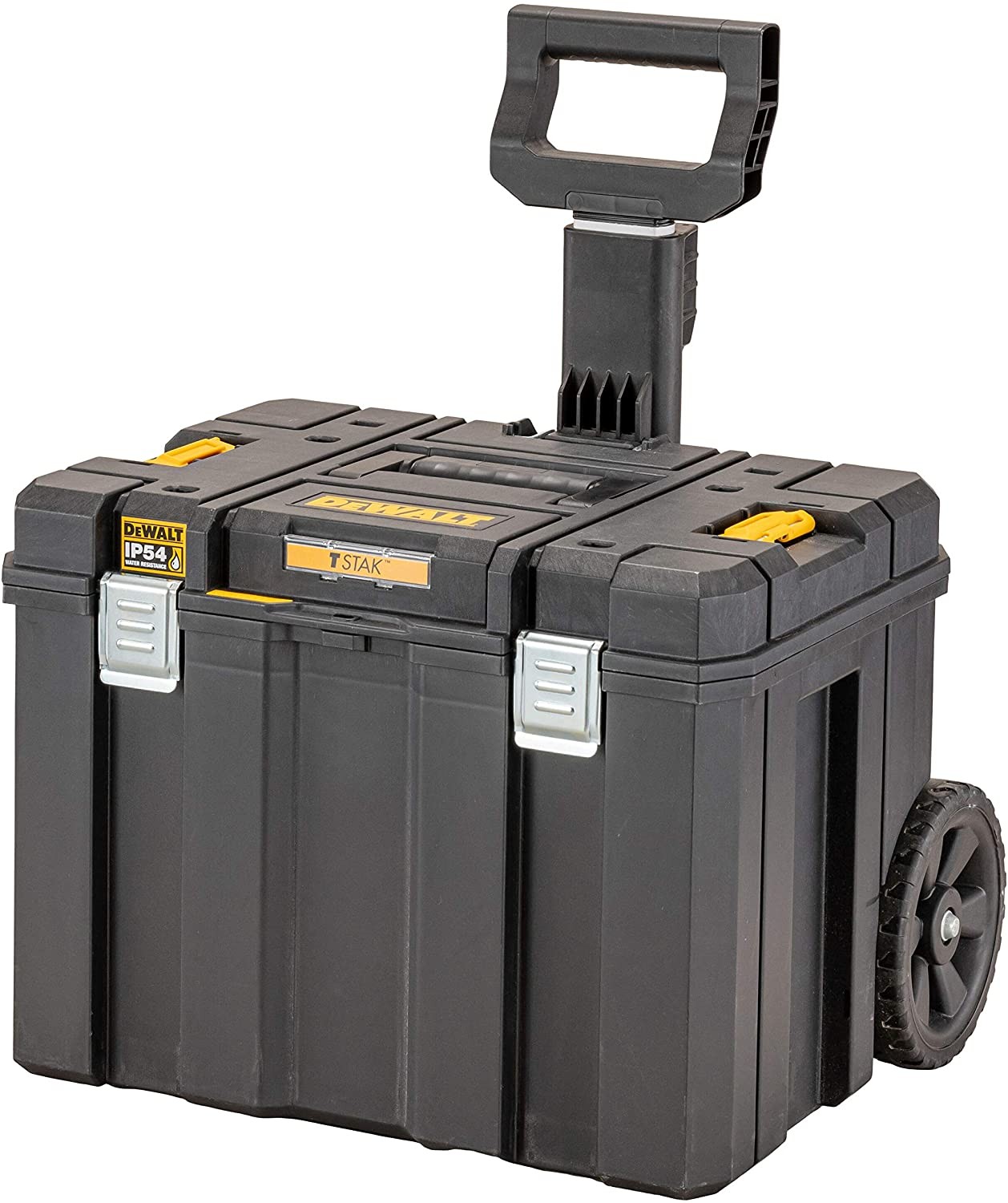 DeWALT TROLLEY CASSETTA VASCA PORTA UTENSILI CON RUOTE E IMPUGNATURA TELESCOPICA