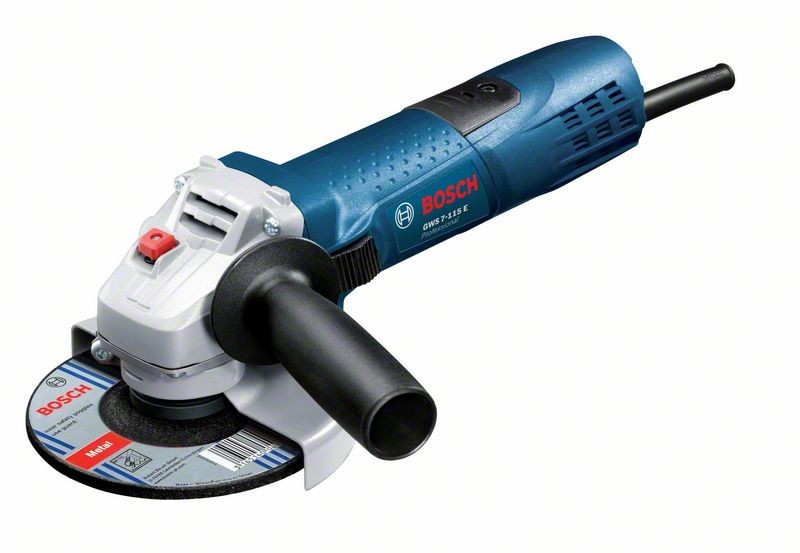 Image of Smerigliatrice a filo Bosch 720w d.115mm regolazione elettronica GWS 7-115 E