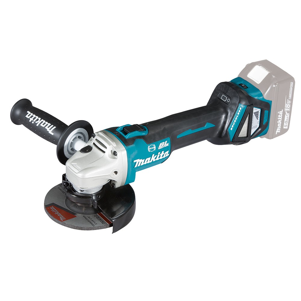 Image of Smerigliatrice angolare Makita DGA513Z 18V LXT brushless Solo corpo disco 125 mm