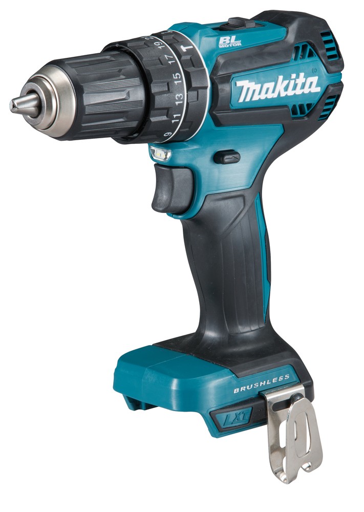 Image of Trapano avvitatore con percussione Makita a batteria 18V nudo brushless DHP485ZJ