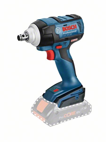 Image of Avvitatore ad impulsi a batteria Bosch 300nm attacco 1/2&quot; solo corpo GDS 18V-300