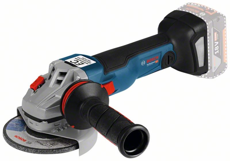Image of Smerigliatrice angolare Bosch GWS 18V-10 brushless 115 mm – Solo corpo