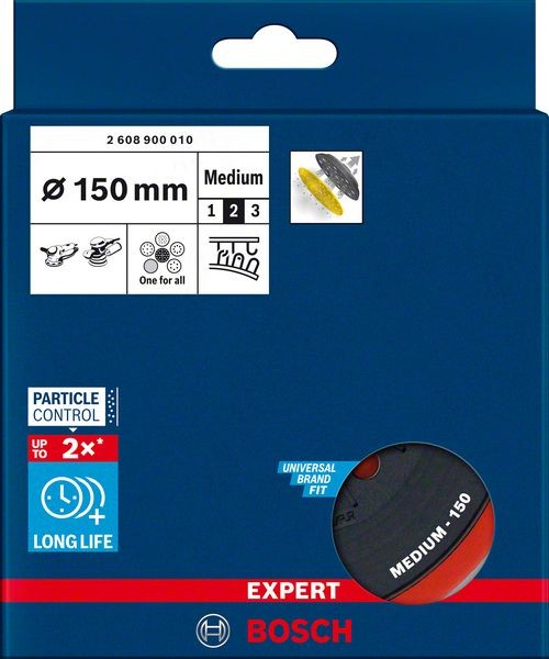 Image of 2608900010 - Platorello semirigido ,150mm ,EXPERT , Monta su GEX150 AC, GEX150 TURBO, GEX 125 -150 AVE
