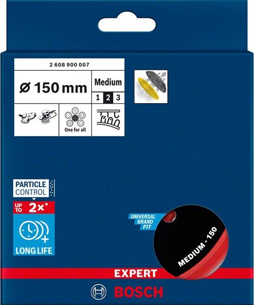 Image of Platorello semirigido 150mm , EXPERT , Monta su GET 75-150 , GEX 40-150, GEX 34-150M - 2608900007