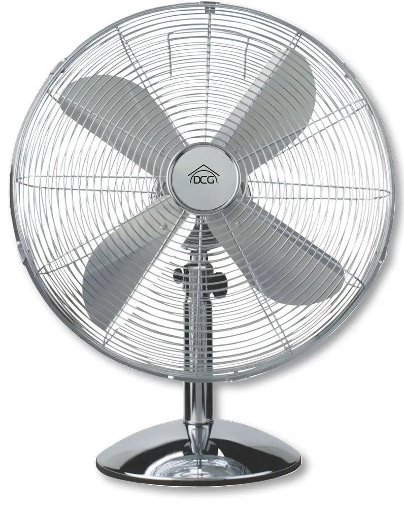 Ventilatore Da Tavolo 40 Cm Cromato