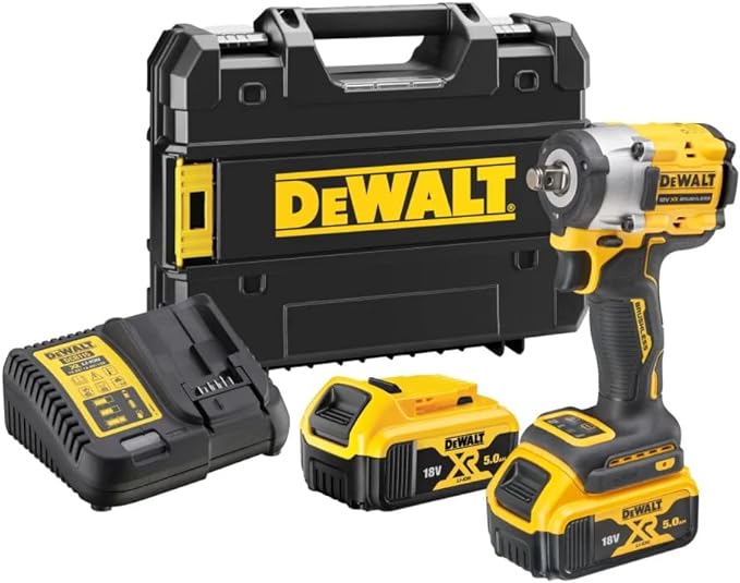 AVVITATORE AD IMPULSI 1/2 18V DEWALT COMPLETO DCF922P2T