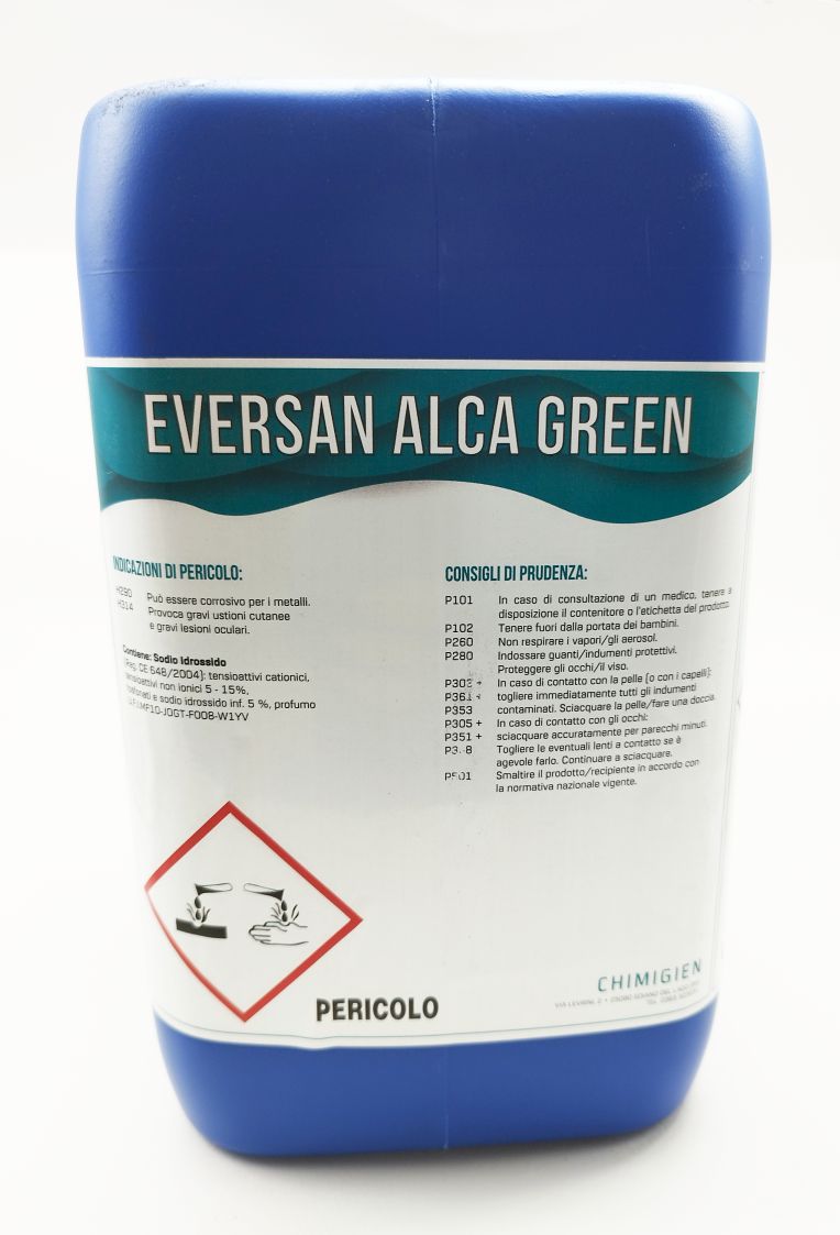 Detergente sgrassante per piscine - EVERSAN ALCA GREEN 5 LT