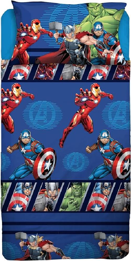 Disney - Marvel completo letto singolo una piazza in 100% cotone - Foto 13 di 15