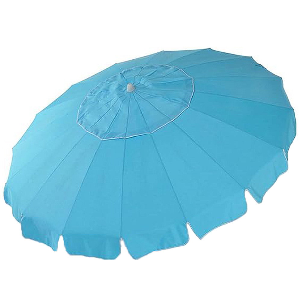 Ombrellone Grande da spiaggia con snodo cm 240 antivento per piscina giardino te