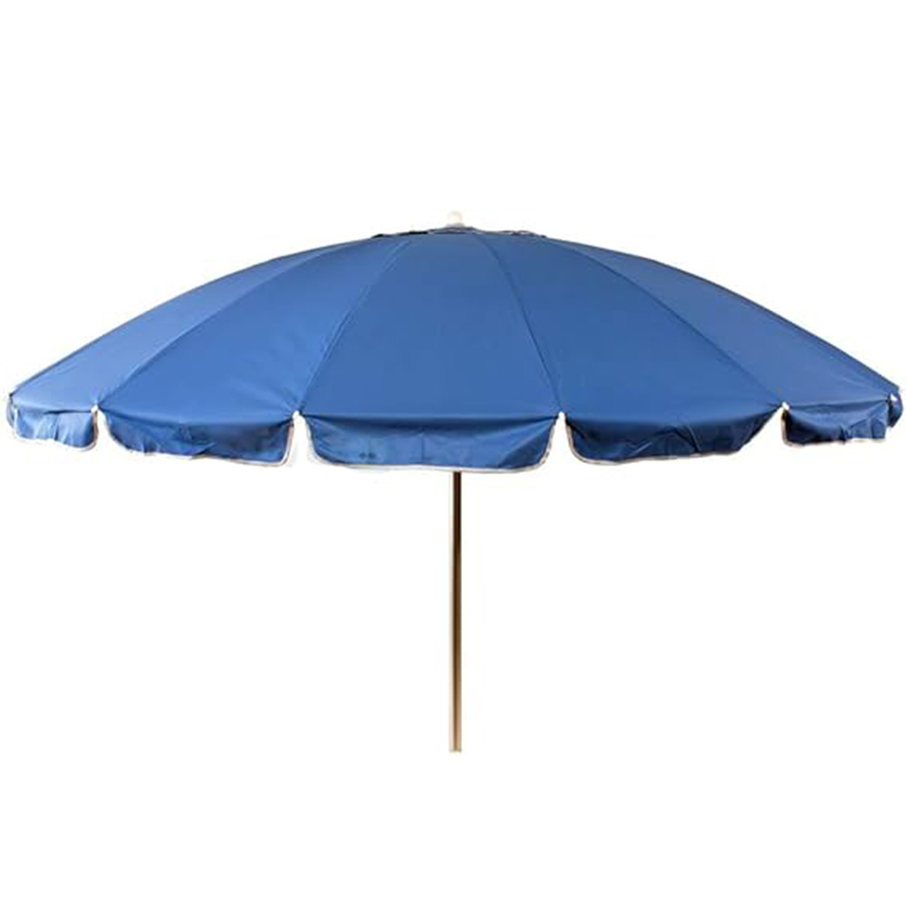 Ombrellone Grande da spiaggia con snodo cm 240 antivento per piscina giardino te