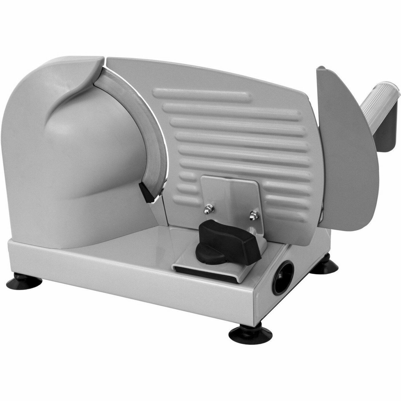 Affettatrice elettrica 200w affetta taglia salumi pane formaggio lama cm 19 per